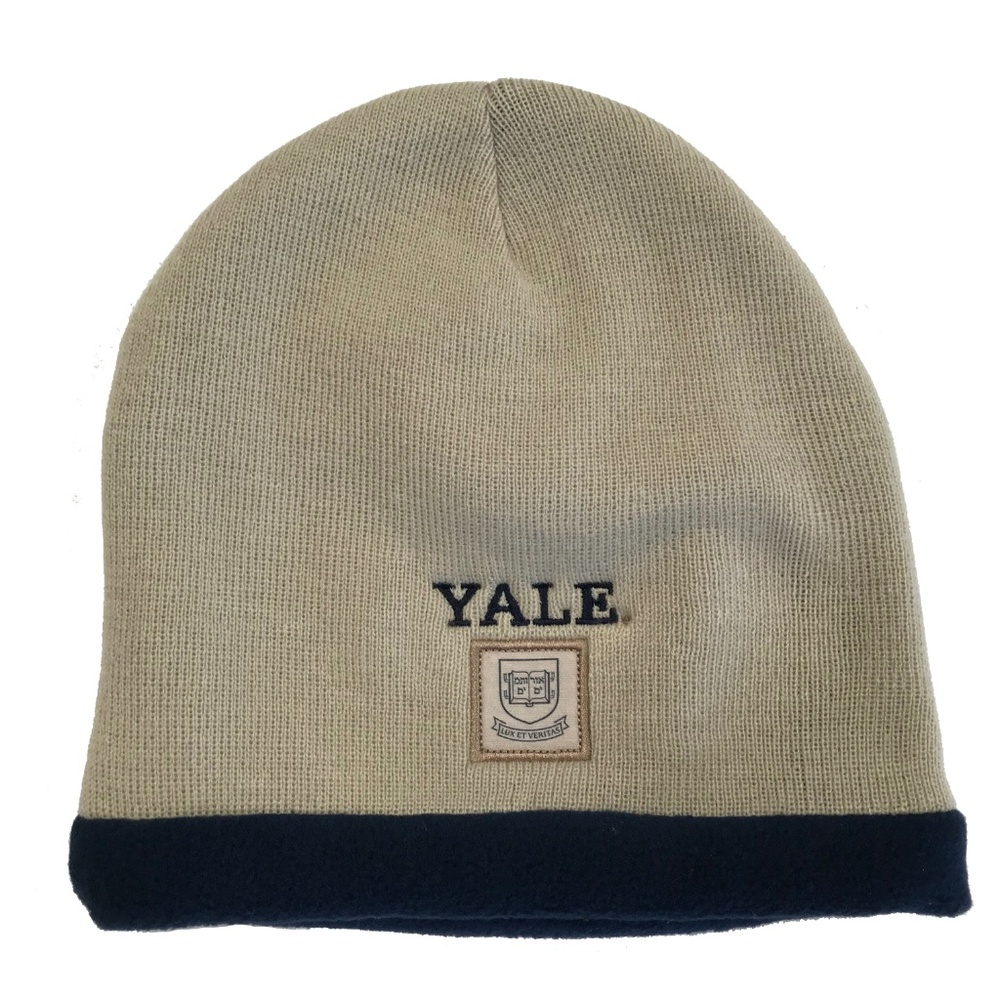 Yale University  Embroidered Knit Beanie Cap